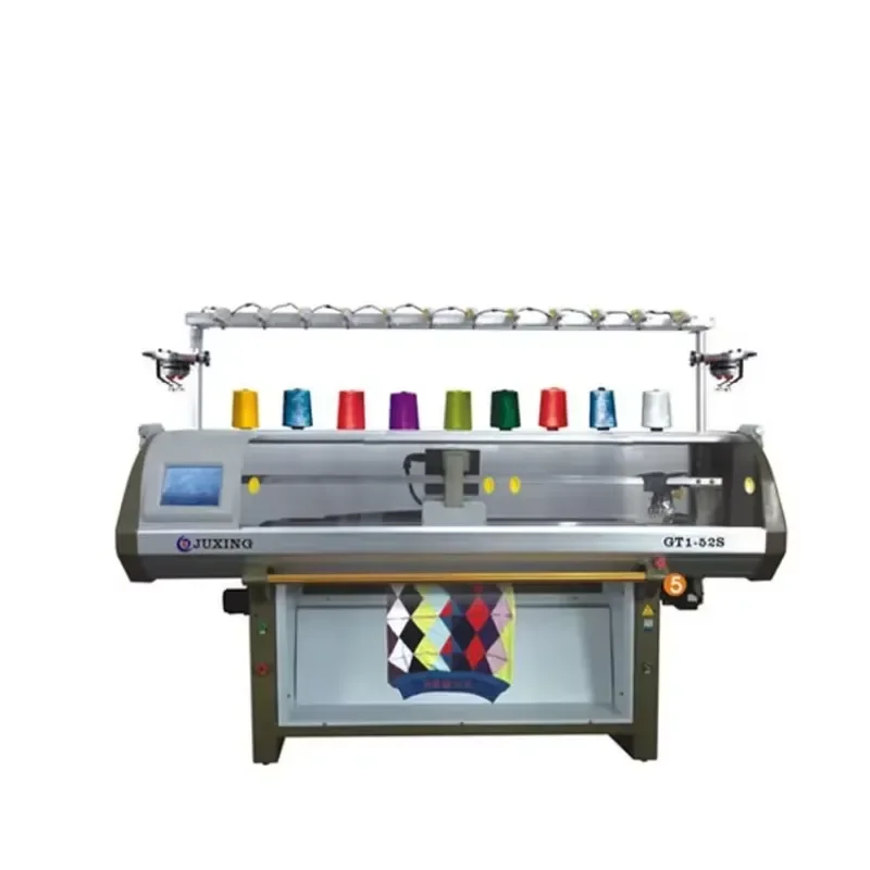 Industrial Computerized Flat Sweater Knitting Machine for Factory Use