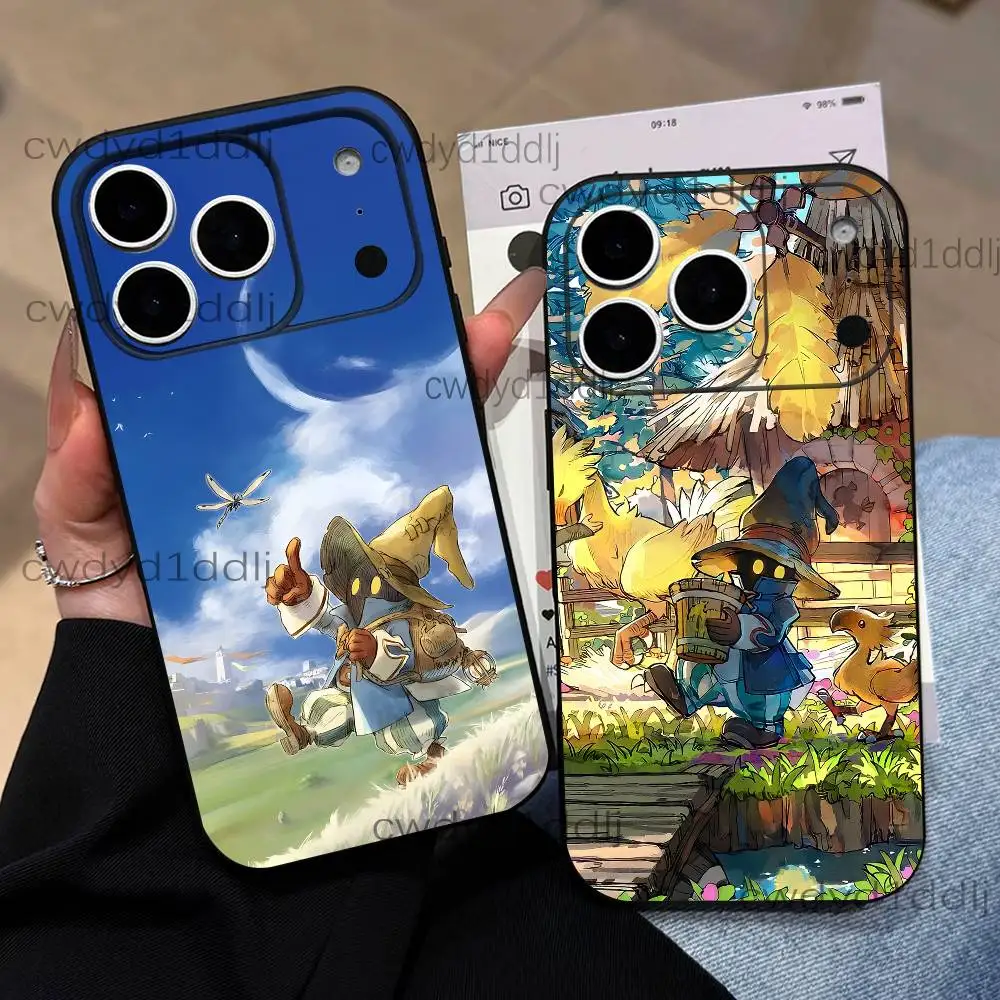 

Vivi F-Final Fantasy VI Phone Case For iPhone 17,16,15,11,12,14,13 Pro Max Mini XS,XR,7 Plus 16E Air Shockproof Soft Cover