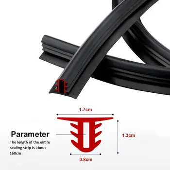 Zvukotěsné gumové těsnění do palubní desky čelního skla pro Toyota Prado RAV4 Corolla Camry Sienna Yaris Prius 8 nejlepší prodej Části interiéru Toyoty Prado - №6