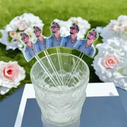 12/60/120pcs Customized Print Wedding Gift Cocktail Stirrers Table Decor Personalized Acrylic Party Drink Stirs Baptism Souvenir