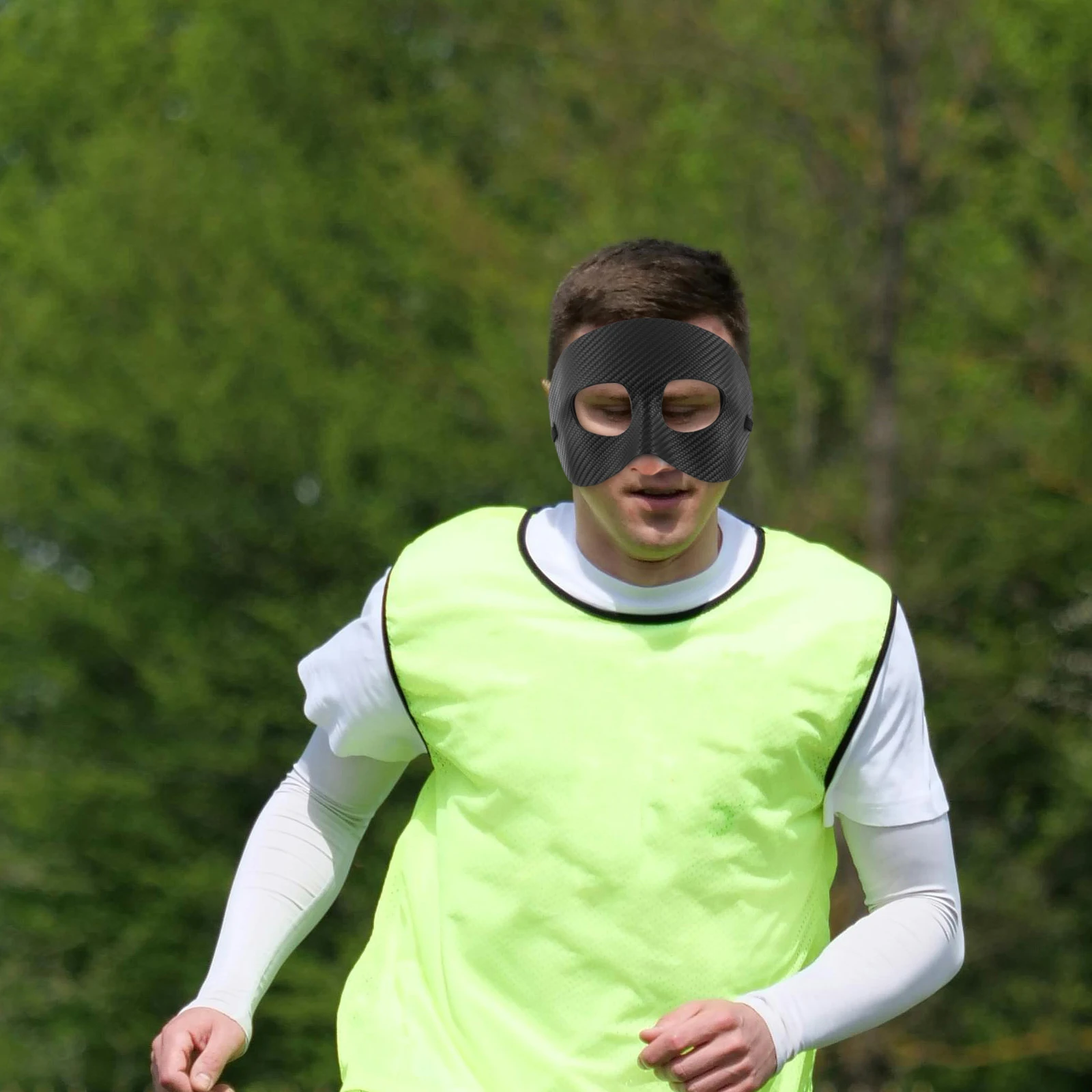 

Sports Mask Face Exercise Guard for Men Basketball Facial Guards Plastic Half Costume Masks Adults Masquerade Man