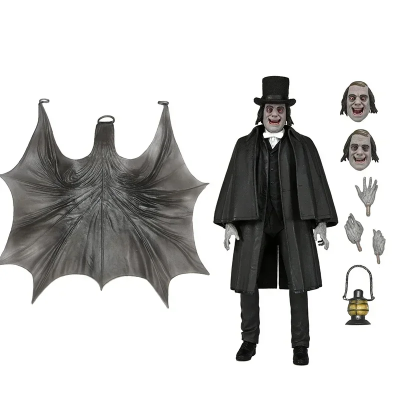 Figura d'azione London After Midnight Scale – Ultimate Professor Edward Burke Action Figure Modello da collezione Regali giocattolo