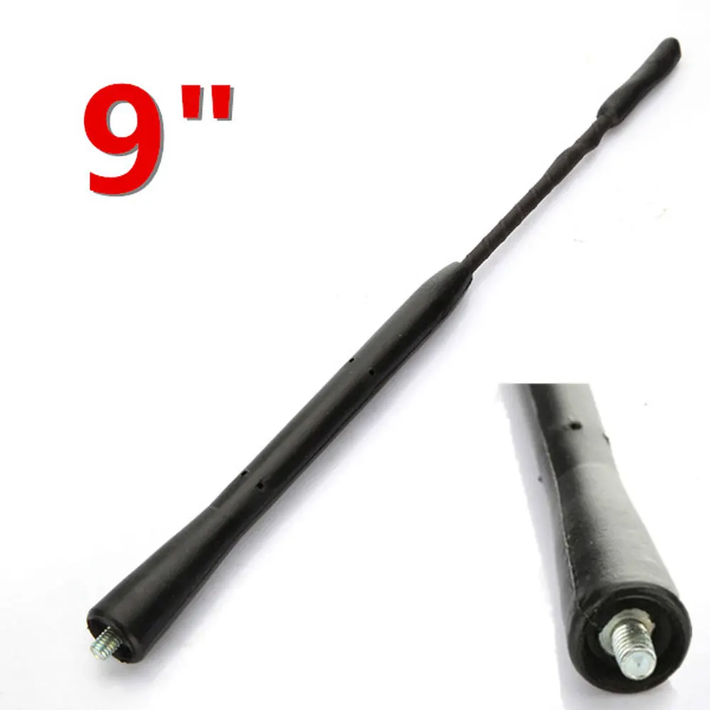 9 inch Car Auto Stubby Whip Roof Fuba Mast Antenna For BMW Z 3 4 For Mazda 5 6 For Toyota /VW /Jetta /GOLF /POLO