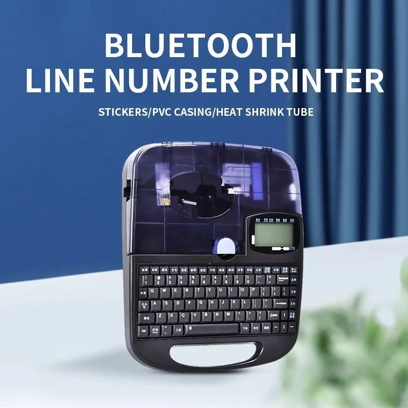 TP76i Bluetooth Thermal Transfer Wire Marking Tube Printer