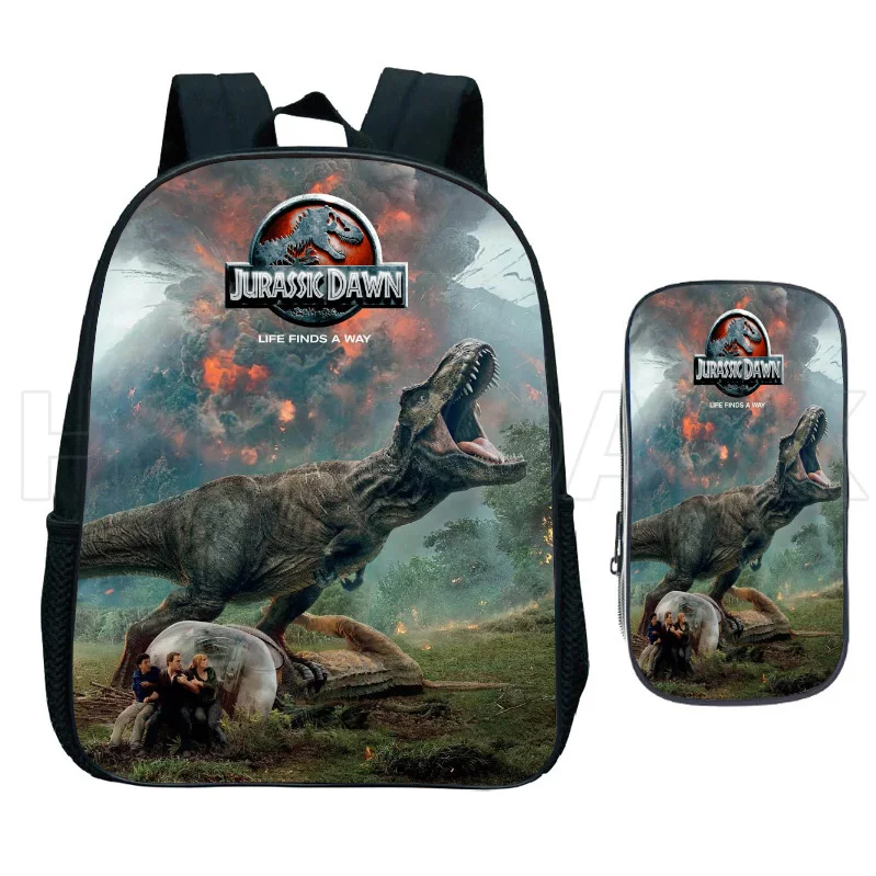 12 Inch Jurassic World School Bags for Kindergarten Children kids School Backpack for Girls Boys Children\'s Backpacks Mochilas