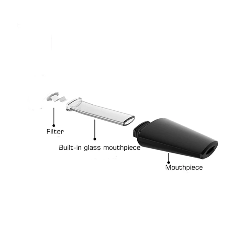 Оригинальная головка мундштука Kingtons Black BLK Mamba/ТНА, сменный наконечник для капельного стекла, наконечник для фильтра, комплект испарителя для сухой травы