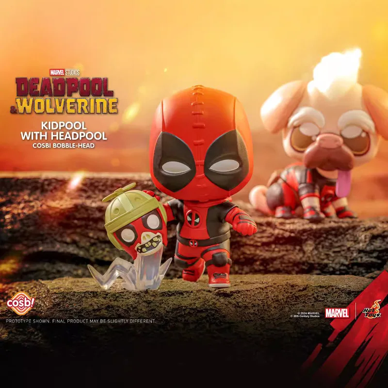 Giocattoli caldi Deadpool 3 Cosbi Mystery Blind Box Simpatico cartone animato Wolverine Doll Modello Figura Ornamenti da tavolo Giocattoli per bambini Regalo di compleanno