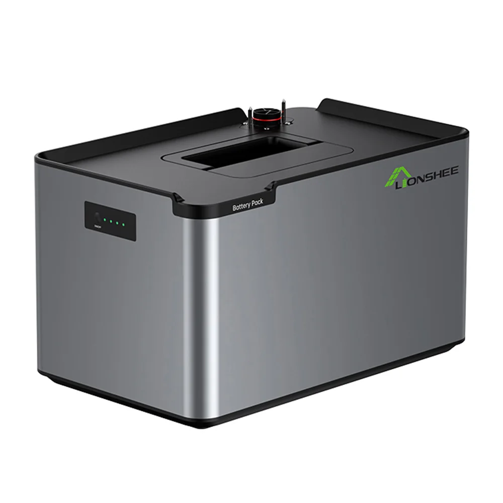 LIONSHEE LS-L1024 LiFePO₄ Batterij 1024Wh, IP65 Waterdicht, Uitbreidbaar tot 6 eenheden, Plug & Play Energieopslag voor Balkonzonne-energie
