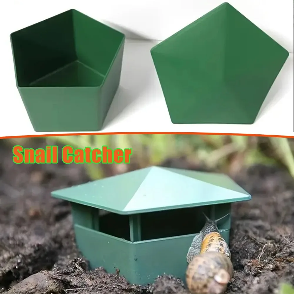 Reusable Snail Catcher Garden Vegetable Patch Snail Cage Insect Trap Slug Controller Trap Safe Plants Flowers Fruits Vegetables