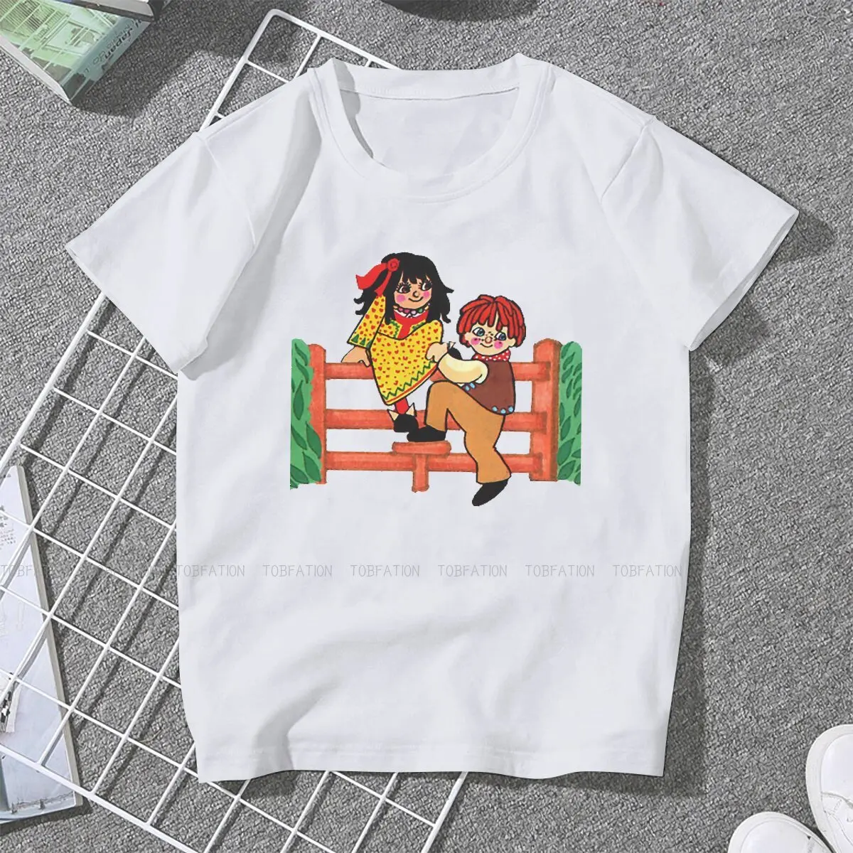 子供と大人のためのクラシックな半袖Tシャツ,プリント付き,快適,5XL