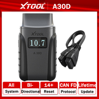 XTOOL Anyscan A30D Car OBD2 Scanner Bi-directional Control Full System Diagnostic Tool Voltage Display 11 Resets Lifetime Update