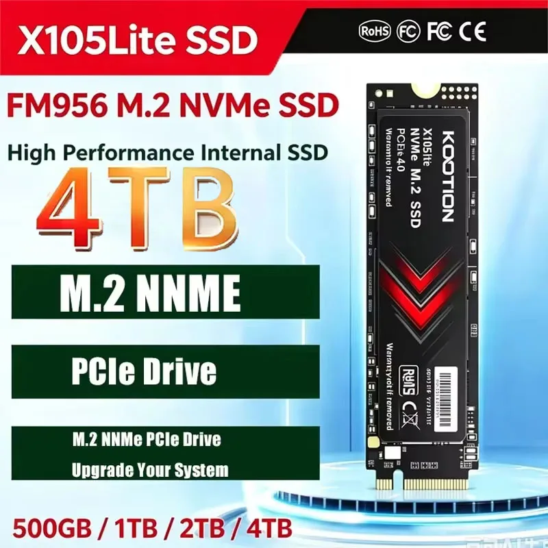 High‑Performance X105Lite NVMe M.2 SSD PCIe4.0 Gaming Internal Solid State Drive Fast Data Transfer Storage For Notebook PC