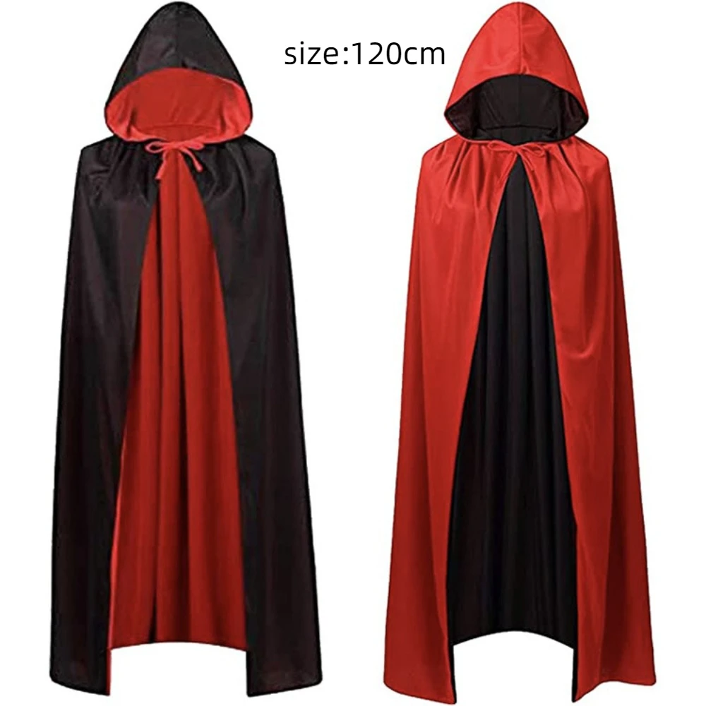 

New 59inch Halloween Cape Dress Up Props Scary Demon Cloak Horror Costume Cosplay Dress Up Magician Cloak Halloween Costume