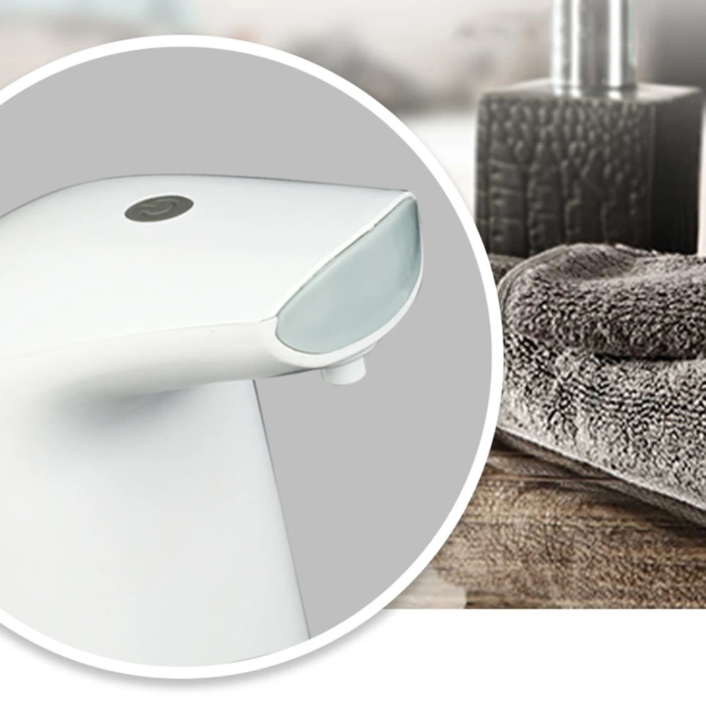 

1pc 300Ml Automatic Induction Dispenser Touchless Abs Wall Mounted Liquid Soap Dispenser No Home Bathroom Use