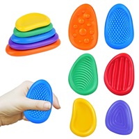 Fidget Sensory Stones - Adult Stress Relief Soft Silicone Textured Worry Stones