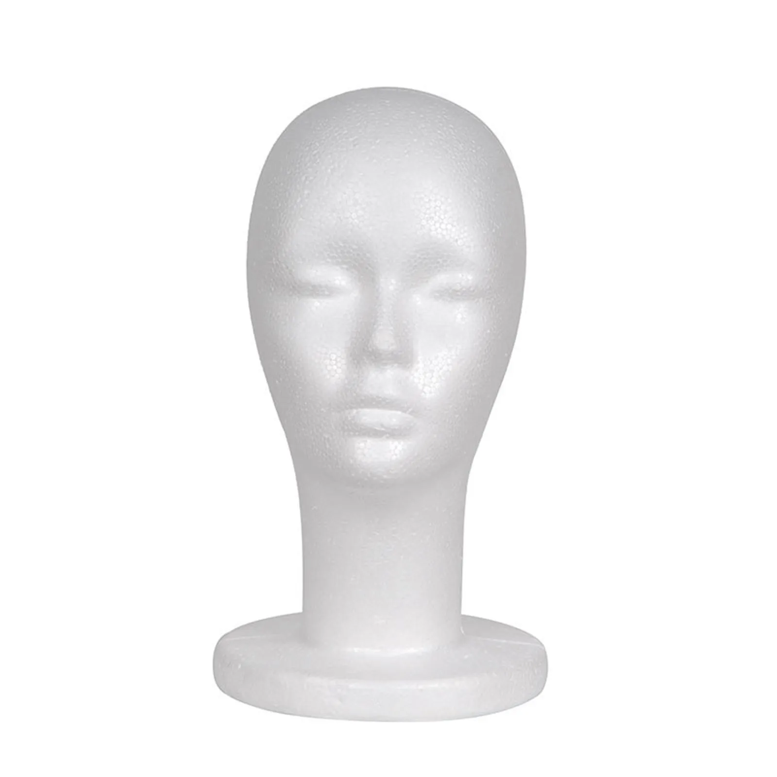 Practical Flocking Foam Head Model Wigs Hat Glasses Display Stand Holder Rack Male Female Mannequin Head Model Photograph Props