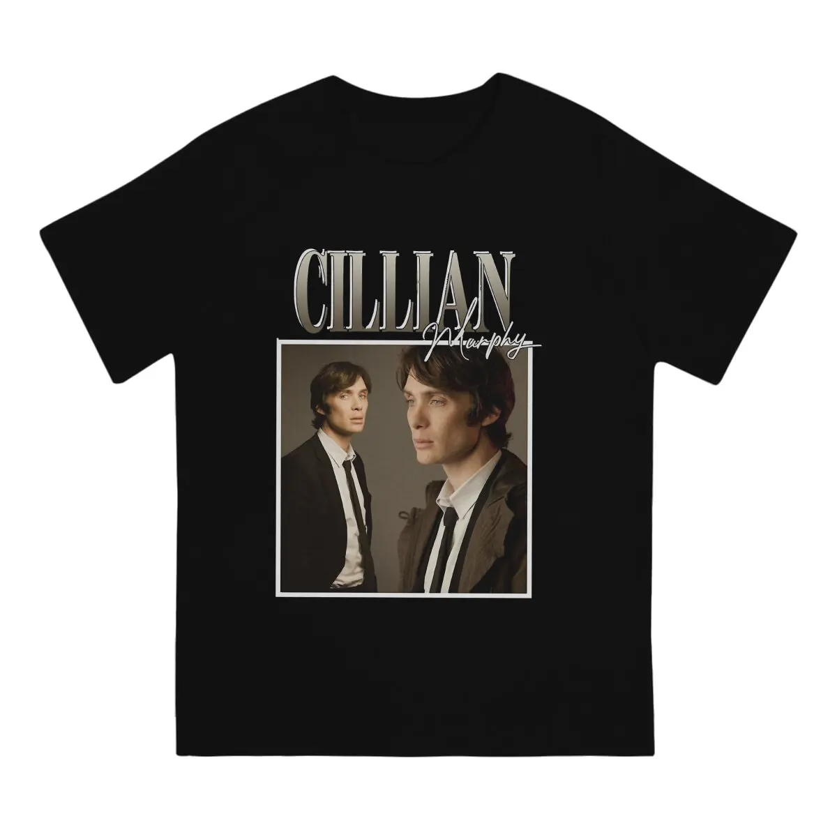 Cillian T Shirt for Men Cotton Vintage T-Shirts Crew Neck Dropkick Murphys Tee Shirt Short Sleeve Clothing 6XL