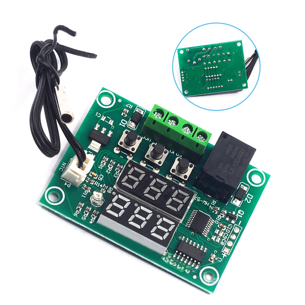 Programmable Thermostats -50-110°C W1209 12V Digital Thermostat Sensor Temperature Control Switch Module Accessories