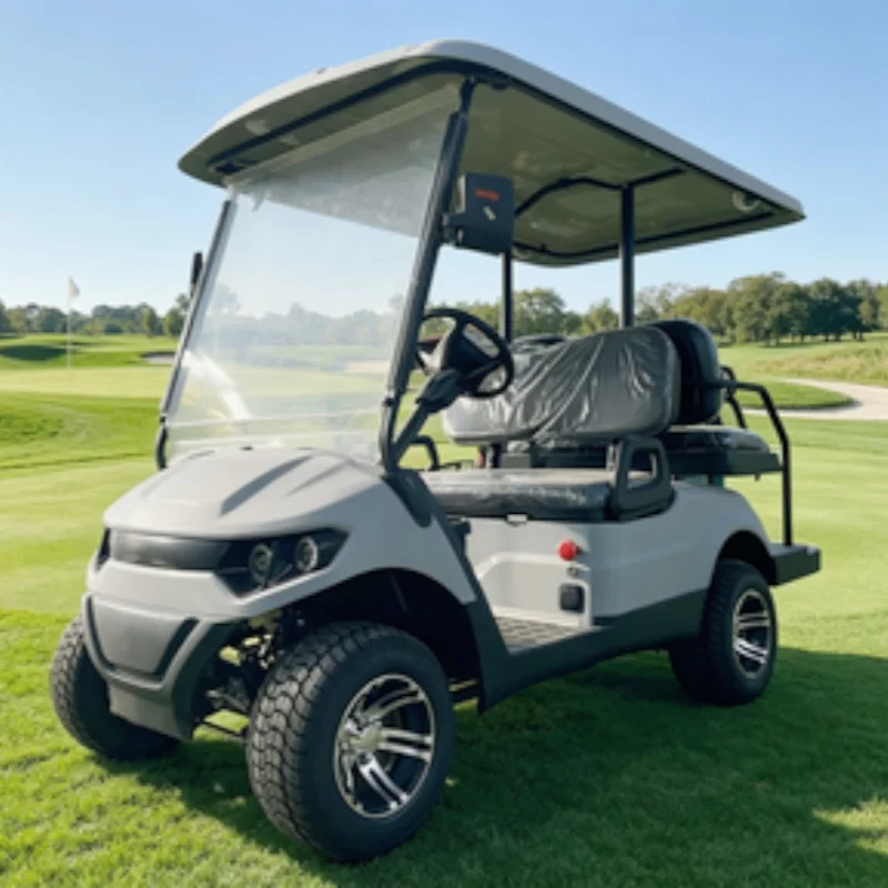 High-End Quality 4000W Golf Cart Electric Golf Cart Custom Golf Cart With 12-Inch Off-Road Tires Free Custom Body Color