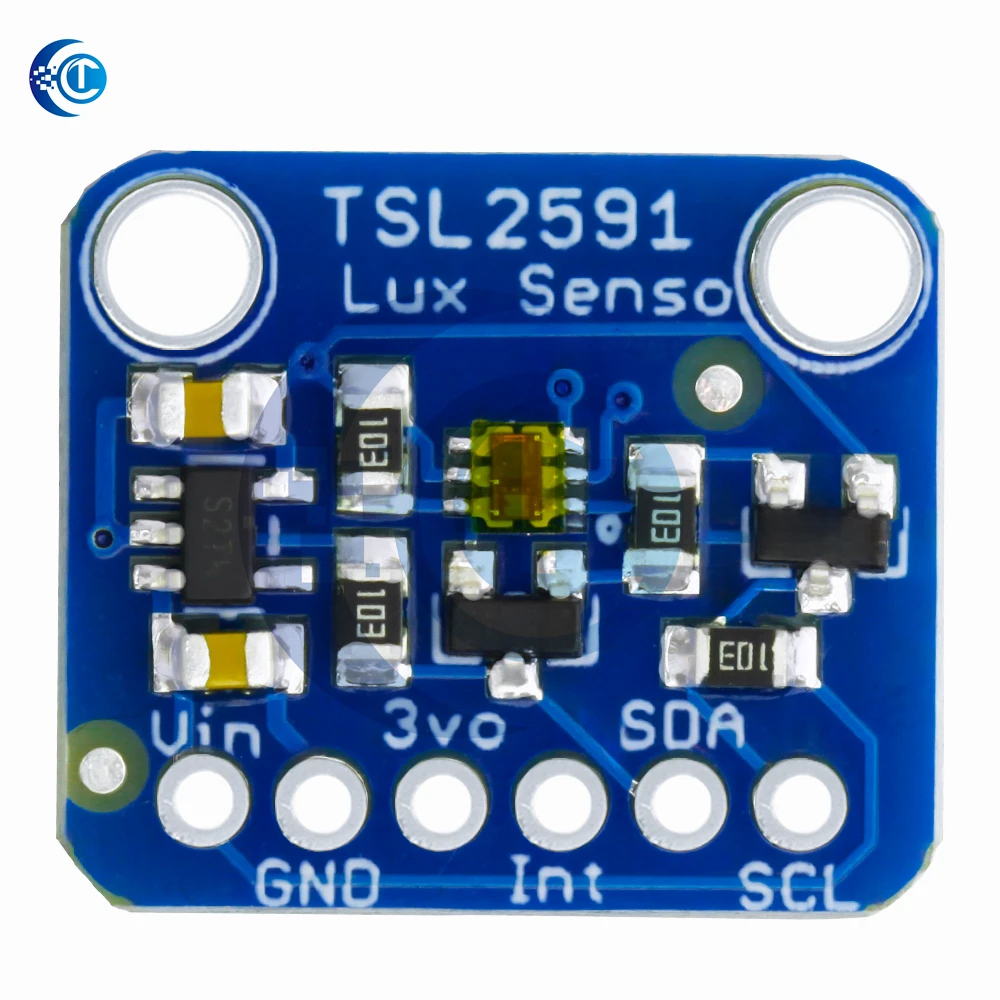 EGBO TSL2591 IIC I2C moduł Breakout czujnika światła wysoki zakres dynamiki tablica cyfrowa TSL25911FN 3.3V 5V Diy elektroniczny — zdjęcie produktu 3