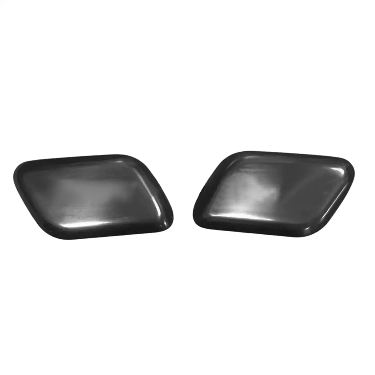 11.111Pair Front Bumper Headlamp Headlight Washer Nozzle Cover Caps for Escape 2013-2016 DV4513L019AA DV4513L018AA