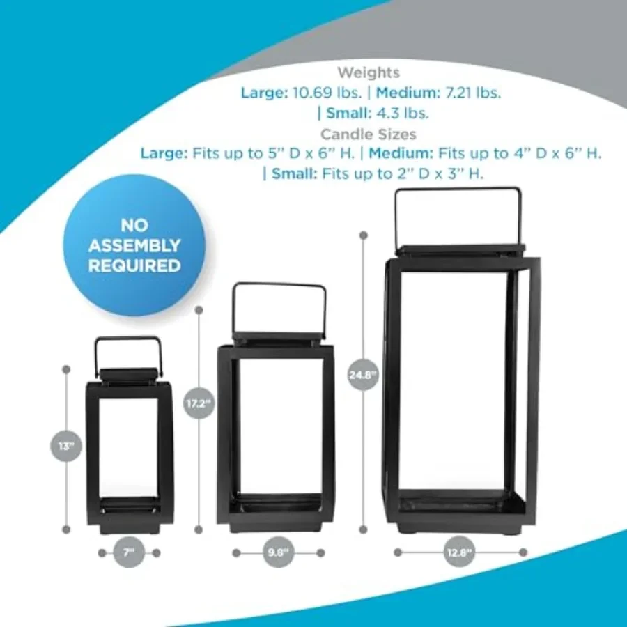Großer Metallkäfig, dekorative Laternenkerzenhalter für den Innen- und Außenbereich, rustikale Veranda- und Terrassenbeleuchtung im Bauernhausstil