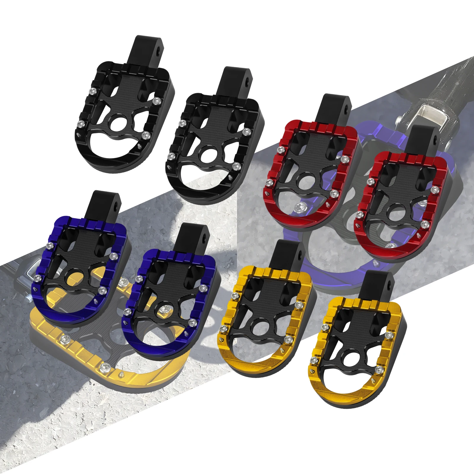 

Подножки для мотоцикла, подставки для ног пассажира, подножки для Harley Softail Breakout, Fat Bob, Fat Boy, Low Rider S, Street Bob 2018-2025