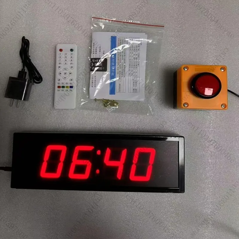 Marathon running speech exam reminder football countdown electronic clock