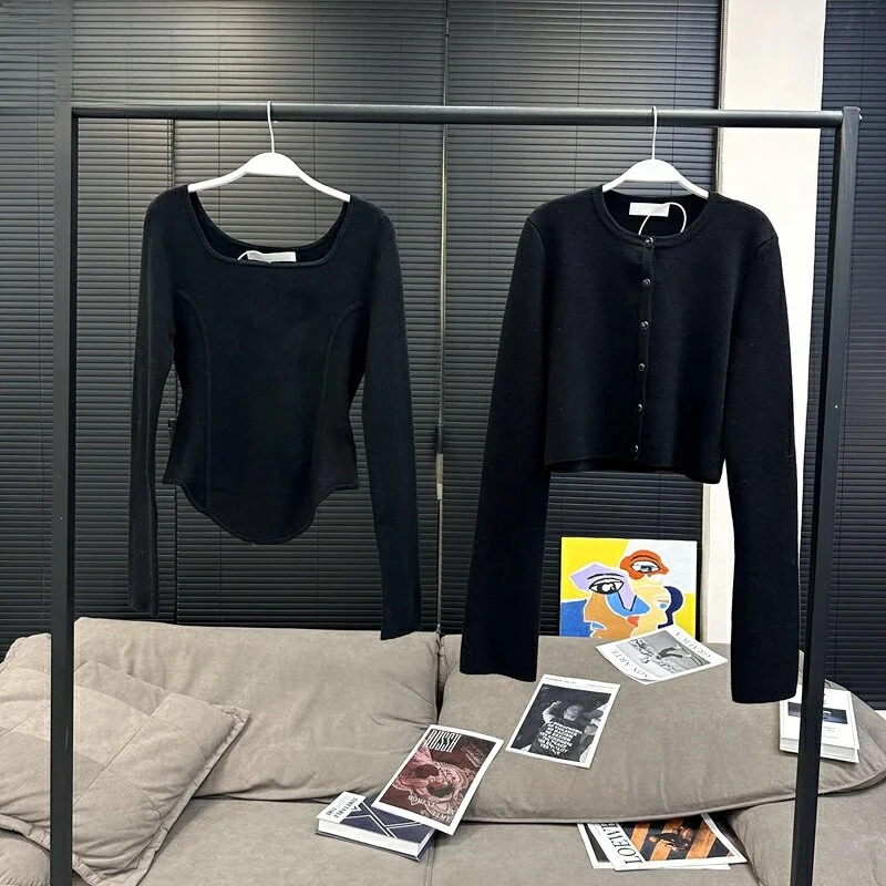 maglia-a-maniche-lunghe-in-misto-lana-pura-girocollo-stile-casual-calda-con-scollo-a-cigno-vita-aderente-maglia-a-maglia