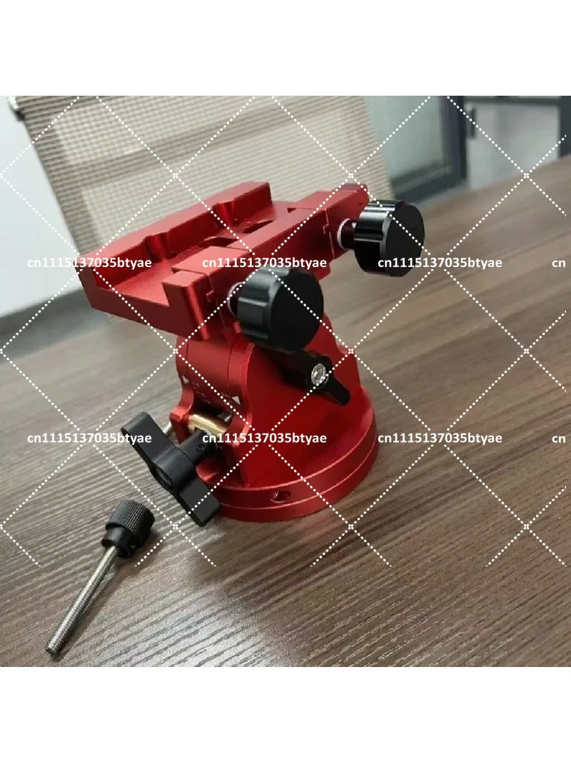 Equatorial Mount Base with Latitude Adjustment, High Load Capacity 39kg, Dovetail Slot, Anti-Detachment Design