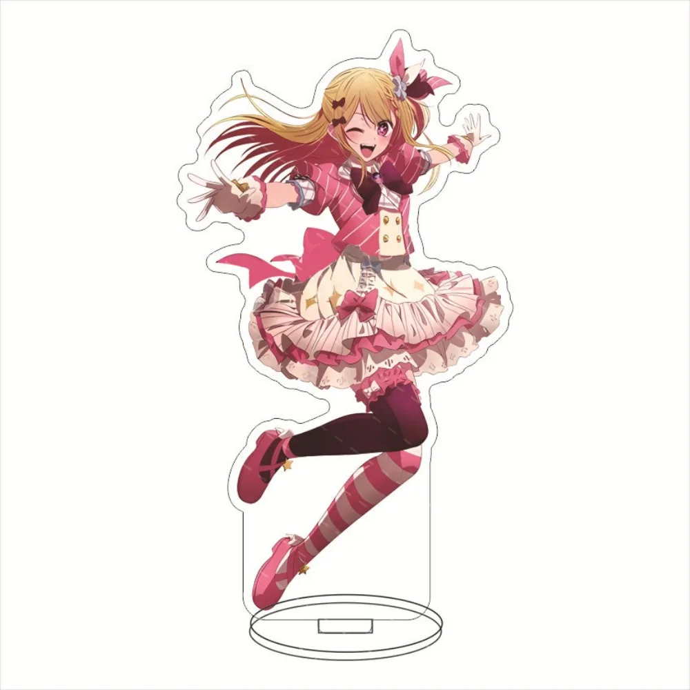 Oshi No Ko Acrylic Stand Ruby Hoshino Ai Aqua Anime Keychain Women Collection Desk Display Cute Ornament Accesorios Friend Gift