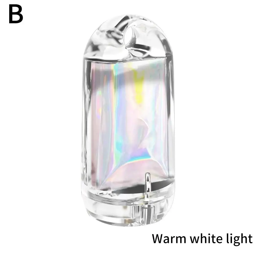 Ultra Mini Led Lights Ultra Lightweight Usb-c Rechargeable Lamp Edc Light Waterproof High Brightness Pocket Light Flashligh T0t3