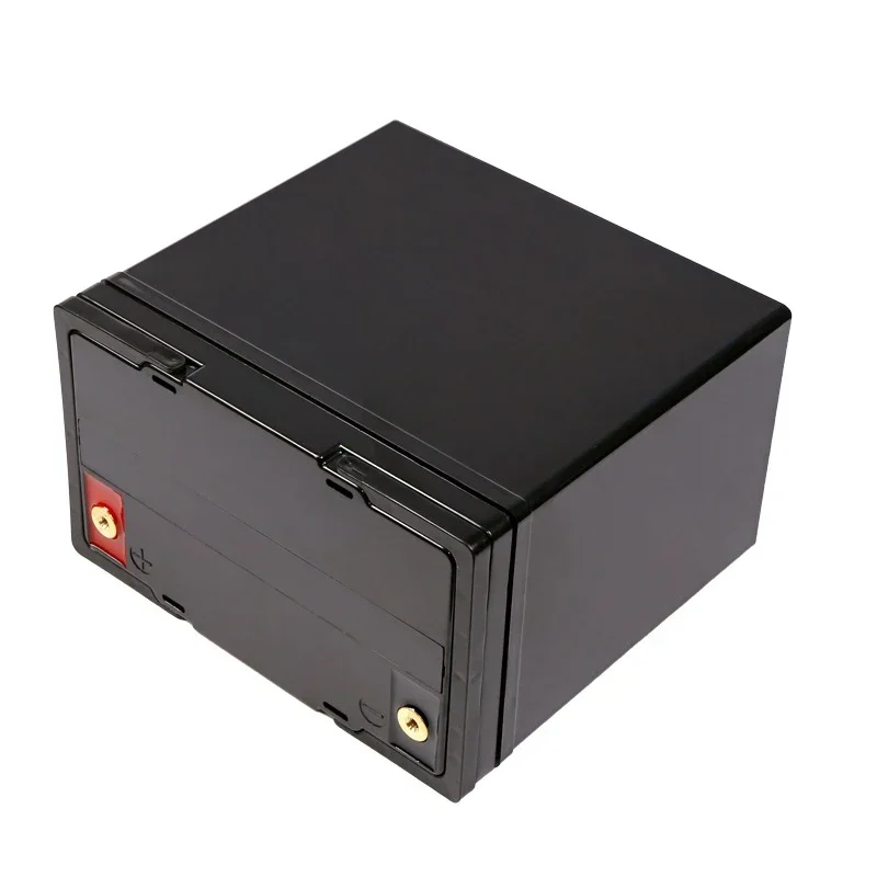 12V55Ah large capacity lithium iron phosphate battery solar energy storage battery portable standby power battery.