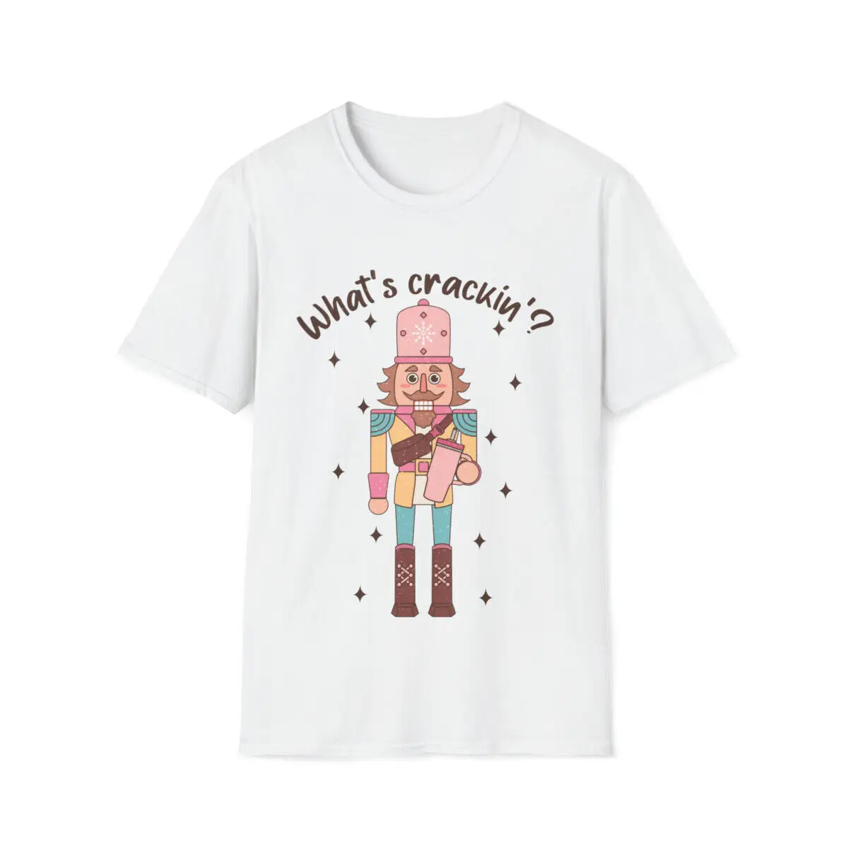 What'S Crackin Nutcracker T Shirt Cute Holiday Fans