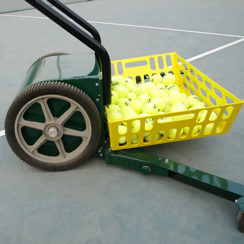 عربة التنس مدرب التنس سلة عربة التنس
