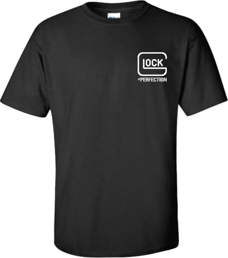 

Men Glock Perfection T Shirt Casual Oversized Breathable T-shirt Graphic Youth Cloth Streetwear S-3XL