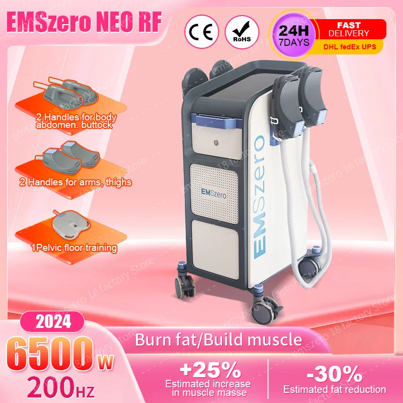 NOVE  Latest  Electromagnet Weight Loss EMSZERO EMS Muscle Increases Fat Reduction Engraving Machine Salon