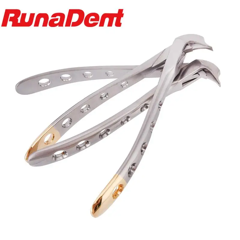 Dental Crown Breaking Forceps Tooth Crown Remover Plier Dental Root Elevator Broken Crown Remover Surgical Dentist Tools