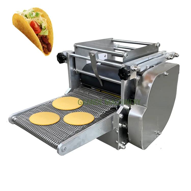 

Automatic Mexican Corn Tortilla Making Machine Maize Tortilla Roti Maker Press with Motor Efficient Roti Maker
