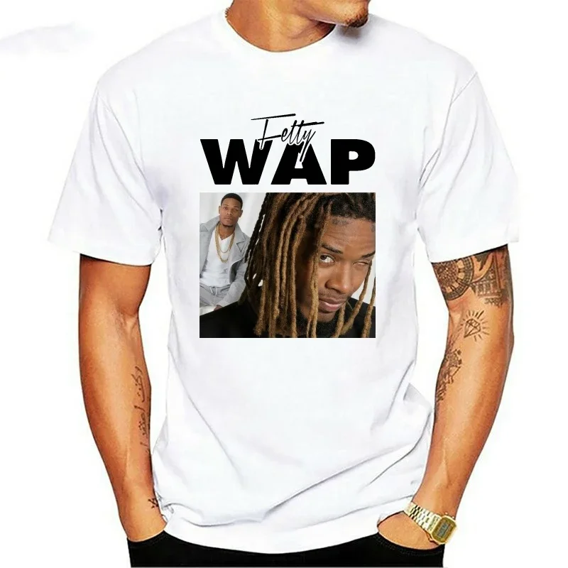 New Fetty Wap T Shirt Zoogang 1738 Remy Boyz Trap Queen Hop Hop Music Luv Xo oversized t shirt men vintage Cotton Short Sleeve