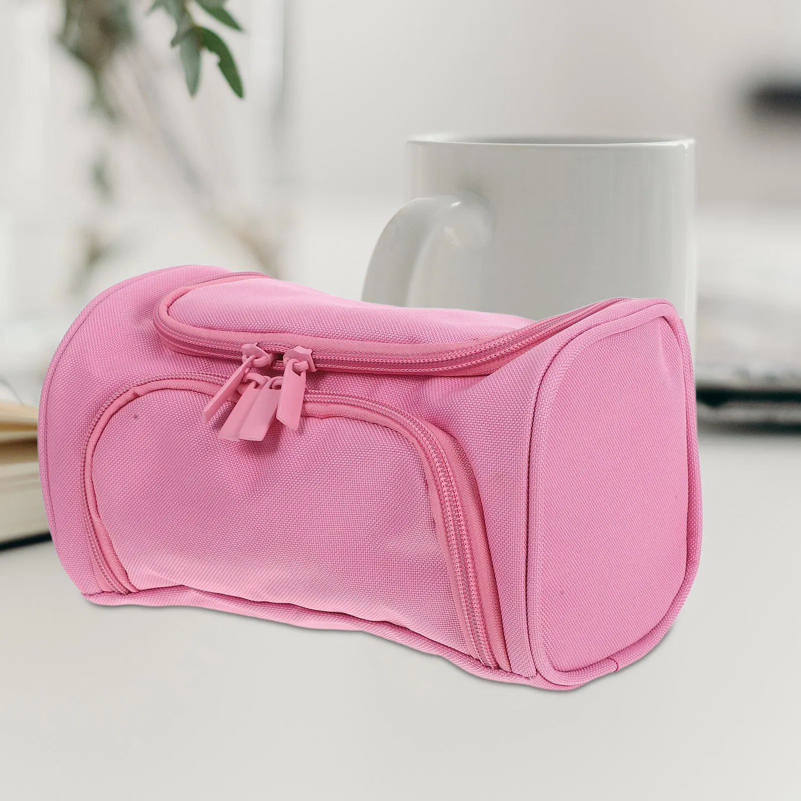Extra Large Pencil Case Oxford Fabric Big Capacity Zipper Pouch for High School Students Office Travel Makeup Tools Pen