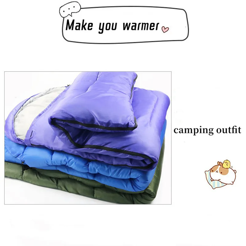 Sleeping Bag, 1.3kg,Outdoor Camping Equipment, Travel Bed, Camping Quilt, Hiking Supplies, Winter,Mountaineering, Natural Hiking