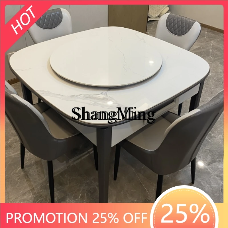 CL  automatic mahjong machine household dining table dual-purpose solid wood simple multi-functional mahjong table