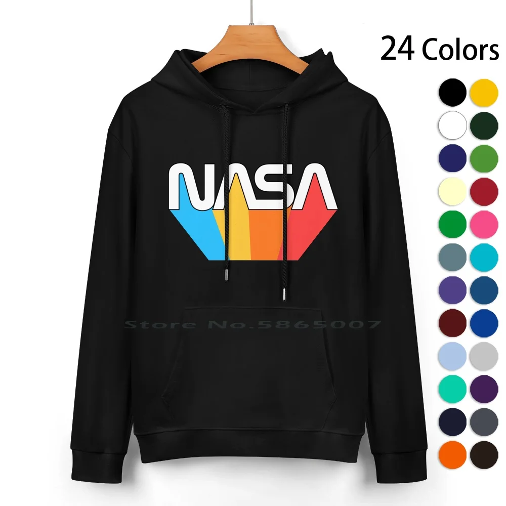 

Rainbow Prism Logo Pure Cotton Hoodie Sweater 24 Colors Prism Rainbow Logo Space Colourful Colorful Mark Rober 100% Cotton