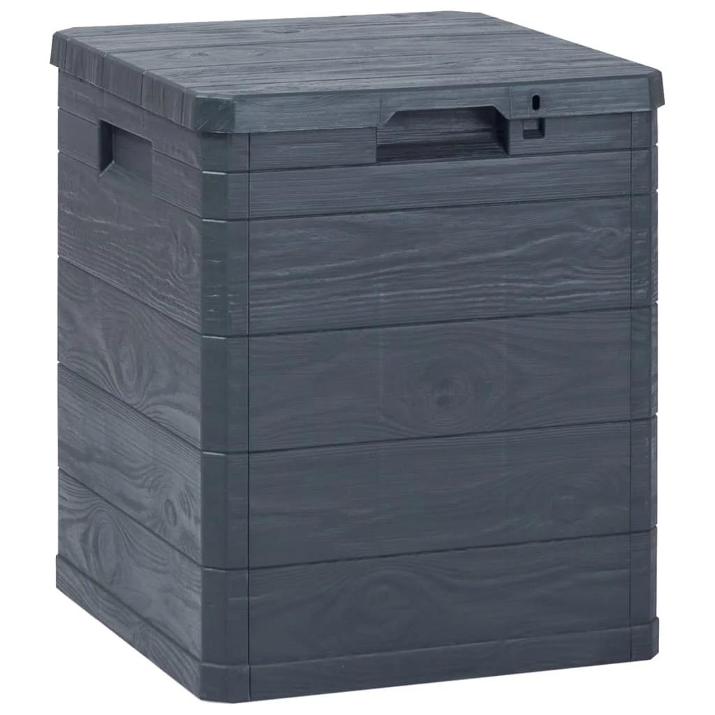 

Outdoor Patio Storage Box Outside Garden Deck Cabinet Furniture Seating 23.8 gal Anthracite