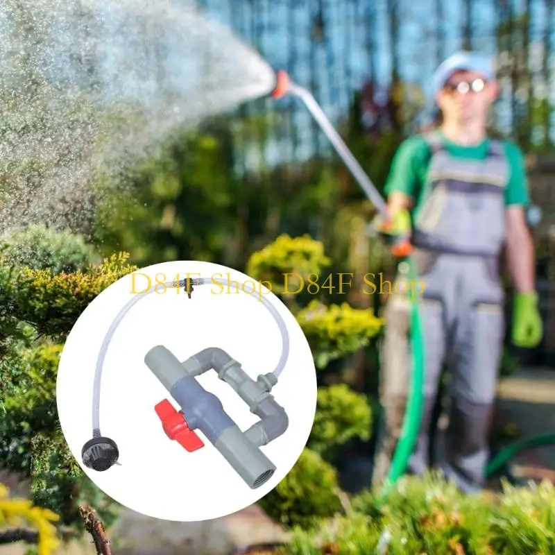 D84F Automatic Fertilizers Injector Switches Filter Water Tube Device Waterin