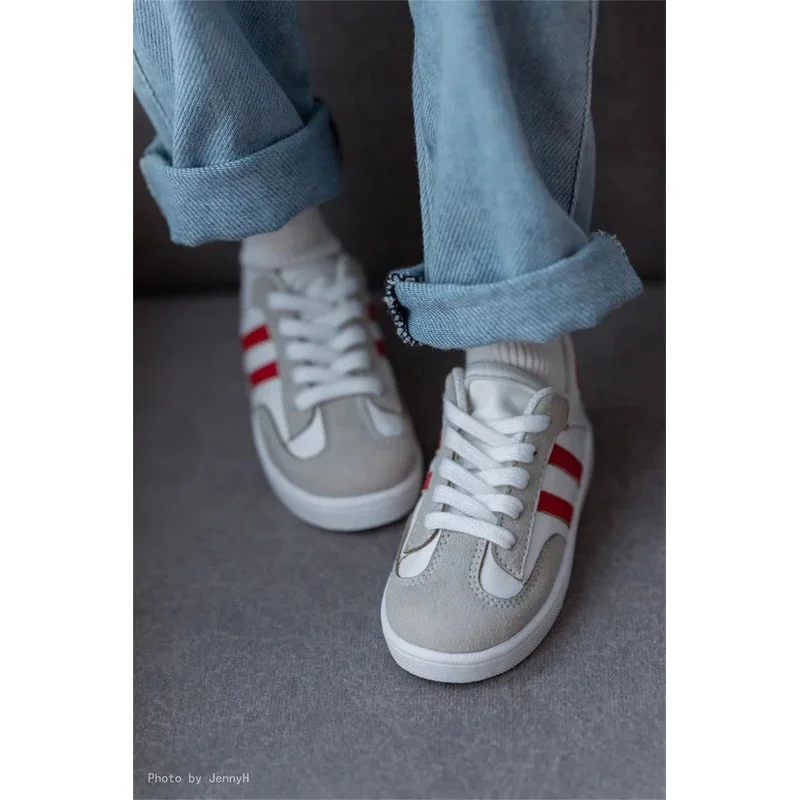 

BJD/SD Doll Shoes In Stock MDD Boys 1/3 1/4 1/6 Girls Daily Exercise Simple Casual Sports Red Blue Board Shoes Doll Accessories