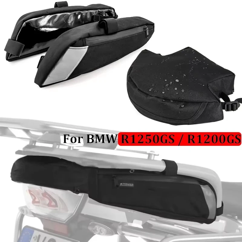 

Для BMW R1200GS LC R1250GS ADV F850GS F750GS GS1200 стойка для мотоцикла, боковая сумка, багажник, дорожная водонепроницаемая сумка, хвостовая сумка