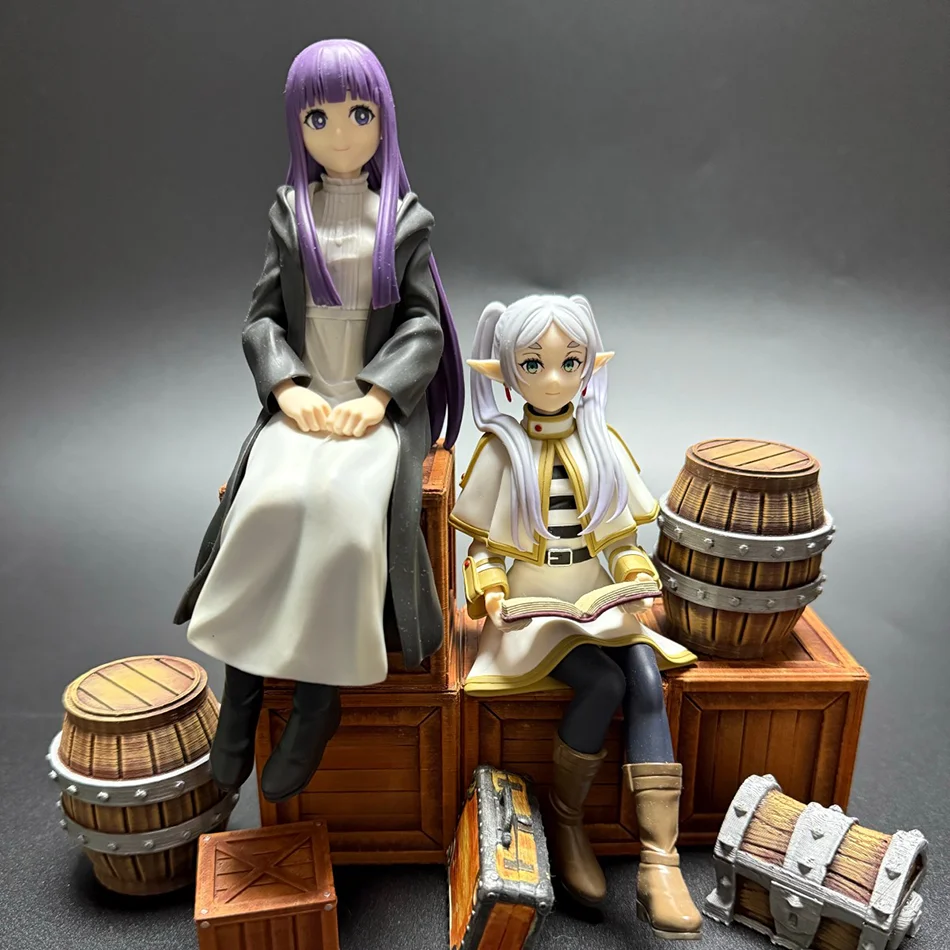 14cm Frieren: Beyond Journey's End Anime Figure Noodle Stopper Frieren Action Figure Luminasta Frieren Figurine Collection Dolls