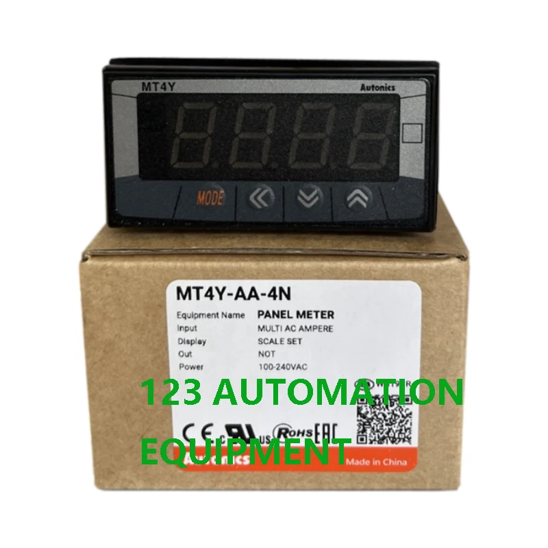 

Authentic New Autonics MT4Y-AA-4N 40 41 42 43 44 MT4Y-AV-4N 40 41 42 43 44 45 46 Super Multifunctional Digital Panel Table